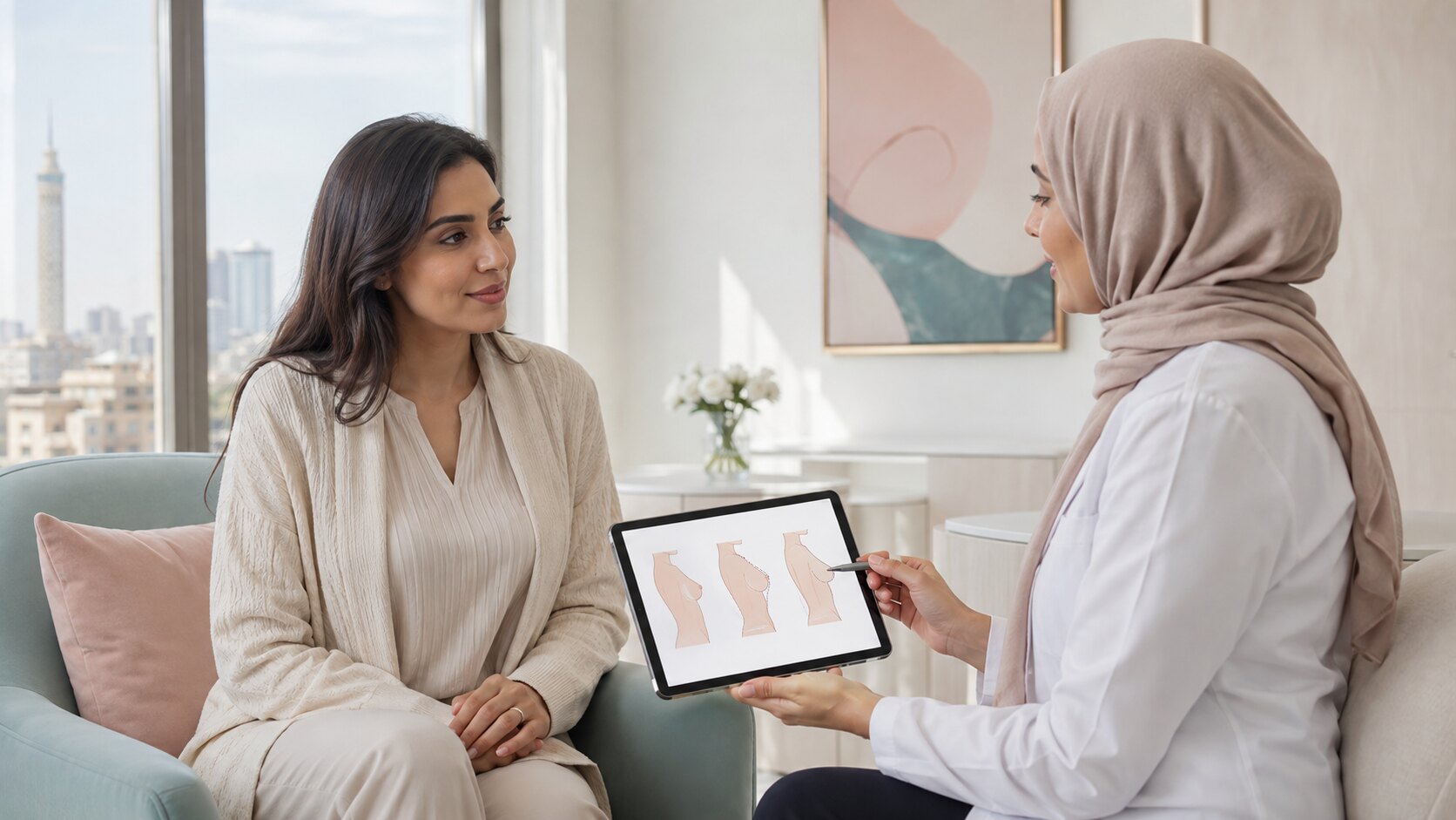 Aesthetic breast surgery